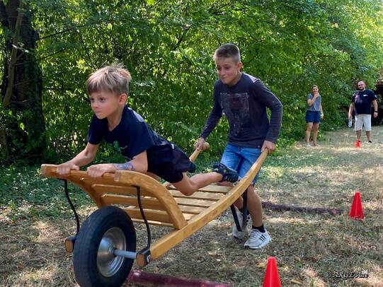 In vollem Tempo ging es über die Rennstrecke.