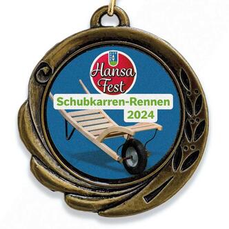Alle Teilnehmenden erhalten eine Medaille.