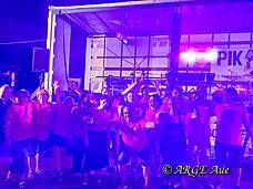 Das Orga-Team feiert am längsten !