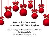 Weihnachten 2023 Plakat 