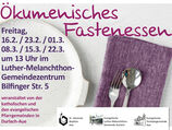 Ökomenisches Fastenessen