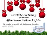 Öffentliche Weihnachtsfeier